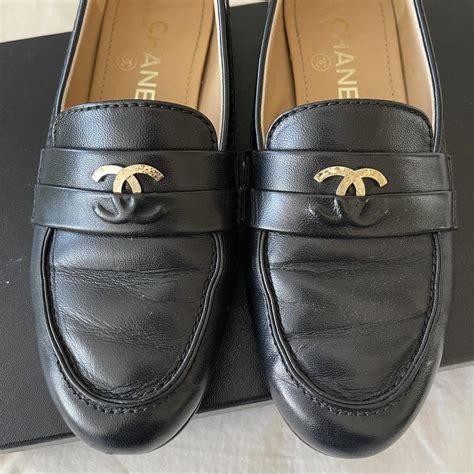 authentic Chanel loafers for sale